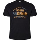 North 56°4 T-skjorte Med Print Svart thumbnail