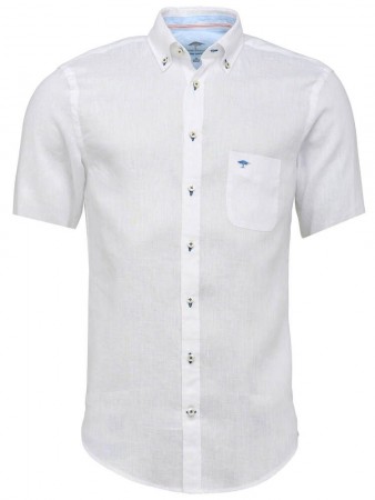 Fynch-hatton Premium Lin Skjorte Hvit