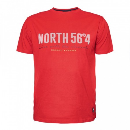 North 56°4 Printed T-shirt 2XL-8XL